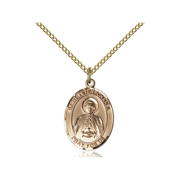 Bonyak Jewelry 18 Inch Rhodium Plated Necklace w/ 6mm Purple February Birth Month Stone Beads and Saint Jude Thaddeus Charm Bonyak Jewelry 18 Inch Rhodium Plated Necklace w/ 6mm Purple February Birth Month Stone Beads and Saint Jude Thaddeus Charm